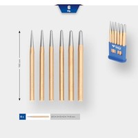 Ks Tools KöRnersatz 6-Teilig PräZisionswerkzeug Set Robust Langlebig