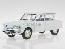 Citroen Ami 6 light green modelcar Atlas 1:43