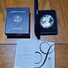 2005 W Proof American Silver Eagle $1 1 oz Silver Coin Box & COA Bullion OGP