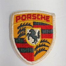 Vintage Porsche Logo Embroidered Collectible Vehicle Patch Memorabilia - small
