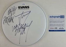 Slipknot Jay Weinberg Signed Evans Drumhead Happy Birthday ACOA
