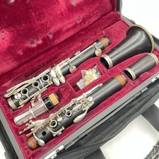 Buffet Crampon R13 Bb Clarinet Grenadilla All Pads Replaced 120V F2A Mouthpiece