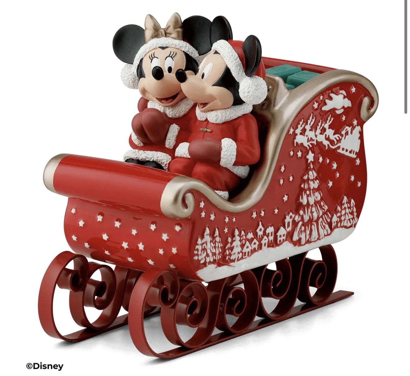 Scentsy Christmas with Disney Mickey and Minnie Mouse Warmer New in Box