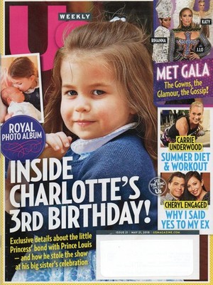 US Weekly May 21 2018 Princess Charlotte MET Gala Carrie Underwood Cheryl Burke