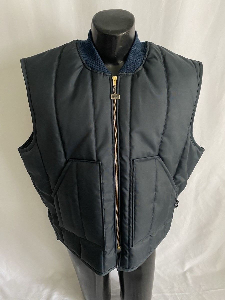 Walls Blizzard Pruf Vest Mens XL DOWN Insulated Reversible VTG