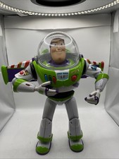 Disney Toy Story 12" Buzz Lightyear Interactive Action Figure Works!