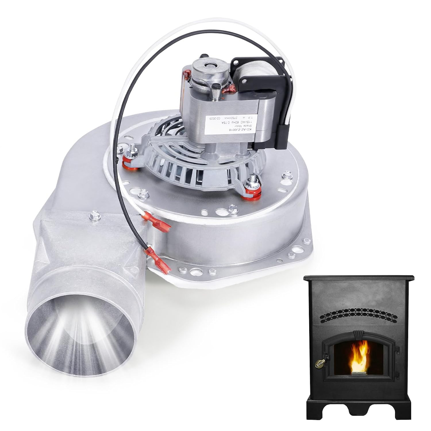 High-Performance Exhaust Blower for US Stove, Ashley & Breck