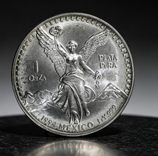 1994-MO Mexico 1 oz SiIver Libertad Onza BU - .99.9