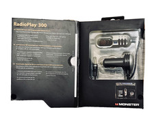 Monster Mobile Portable Audio Radio Play 300 Wireless Car Stereo FM Transmitter