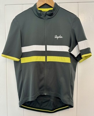 Rapha Brevet leichtes Radtrikot in grün Größe M