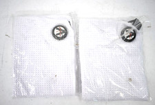 Lot of 2 Active 1 Magnetic Golf Towel White 18" x 18" Accessory High Quality