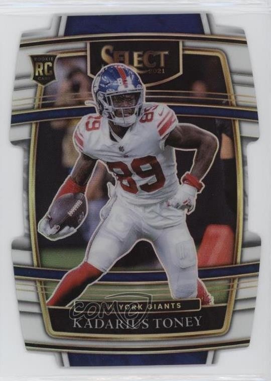 2021 Panini Select Concourse White Prizm Die-Cut 50/99 Kadarius Toney #52 00jz