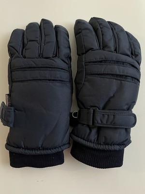 Thick Thinsulate Gloves. Navy Blue, Size Small.  A bit Stiff. Pre-Owned.