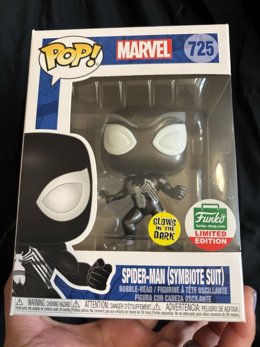 Funko Pop! Spider-Man (Symbiote Suit) (Glows in the Dark