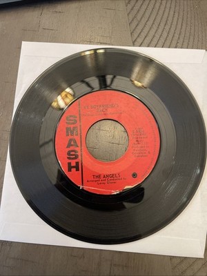THE  ANGELS   45 SINGLE  , MY BOYFRIENDS  BACK / NOW excellent 52