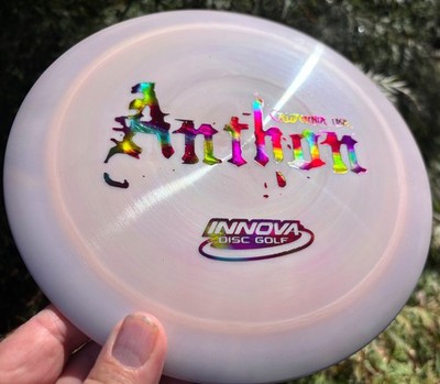 Anthon Star Boss Disc Golf Innova California Rare Josh (w/ Halo & Swirls) #4338
