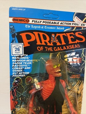 Vintage Remco Pirates of the Galaxseas CROSSBONES FIGURE MOTU KO