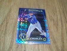 TYLER CROPLEY ROOKIE 2024 TOPPS CHROME X- FACTOR REFRACTOR  BASEBALL CARD # 148