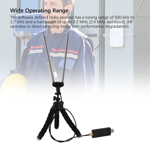 For RTL SDR Blog V4 RTL2832U R860T TCXO SMA Software Defined Radio Receiver F FY - Zdjęcie 12 z 30