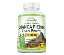 Chanca Piedra 1600 mg 120 tablets Peruvian material Stone Breaker Exp 03/28