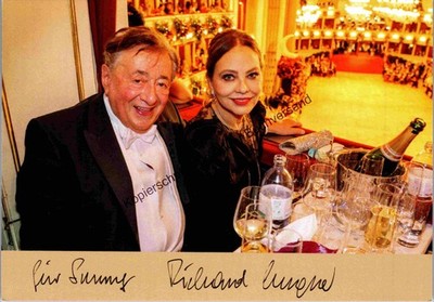 Original autograph Richard Lugner // autograph autograph signed 352522
