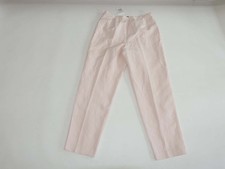 Talbots Women's Silk Linen Blend Pants Size 14 NWOT Light Pink 31" Inseam Lined