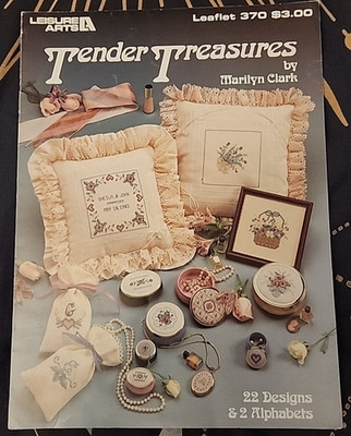 Leisure Arts Leaflet 370 Tender Treasures by Marilyn Clark 22 Designs & 2 ABCs