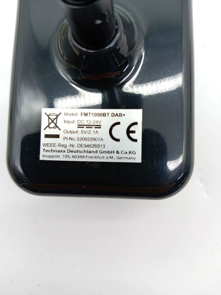 Fmt1000bt Dab Transmitter TECHNAXX 4650 (4260358121116) - Bild 3 von 4