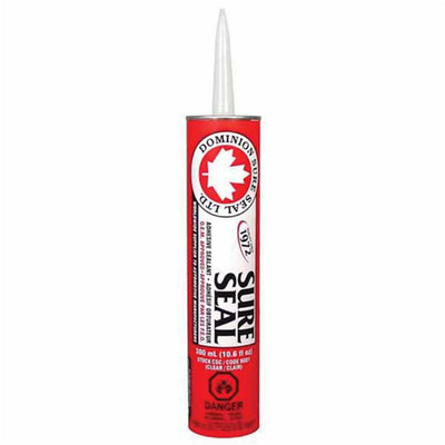  DOM.CSC Dominion Sure Seal 9001 All-Purpose Sure Seal Adhesive Sealant, 300 mL 