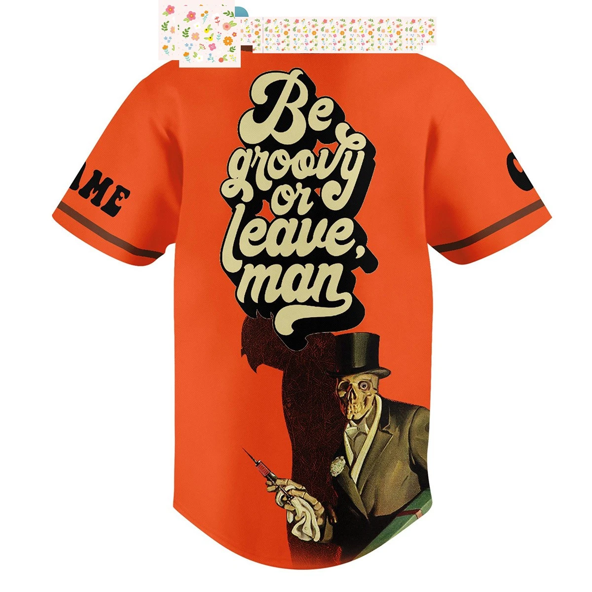 Bob Dylan Be Groovy Or Leave Man Personalized Baseball Jersey