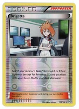 Brigette Reverse Holo 134/162 BREAKthrough Pokemon Card LP