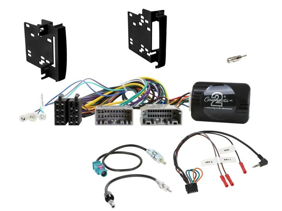 JVC Bluetooth 2DIN Lenkrad DAB USB Autoradio für Chrysler Dodge Jeep - Bild 3 von 4