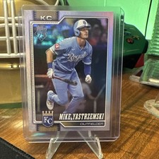 Topps 2026 Series One Mike Yastrzemski #242 Kansas City Royals Baseball halo 