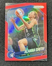 Panini Prizm WNBA 2025 Red Alanna Smith #101  /299 Minnesota Lynx