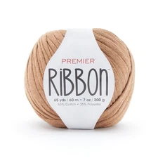 Premier Ribbon Yarn-Tan