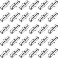 80 Pcs Shelf Support Pegs, Metal Shelf Pegs Shelf Pins, 5mm Kitchen Cupboard Sh