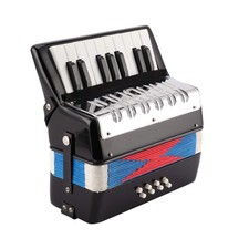 Entry Level Piano Accordion 17 Key 8 Bass with Adjustable Shoulder Strap Pian...