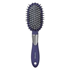 Conair Velvet Touch Cushion Hair Brush Travel Detangler RANDOM COLOR