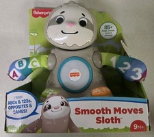 Fisher Price Linkimals Smooth Moves Sloth  Interactive Baby Toy Music  Lights