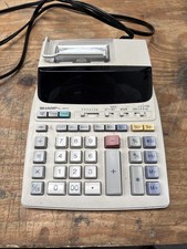 Sharp EL-1801V Printing Calculator PAT