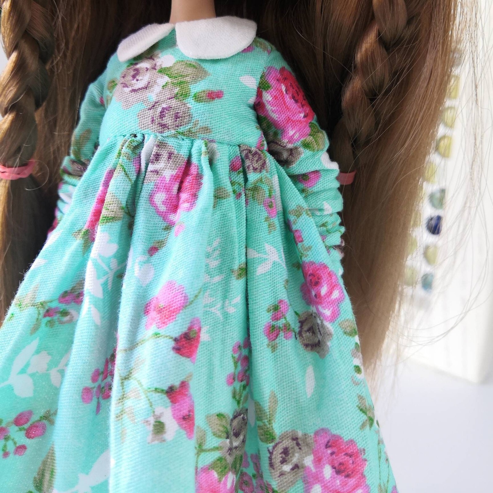 Blythe doll dress Green dress Blythe Outfit doll Clothes Blythe doll 1/