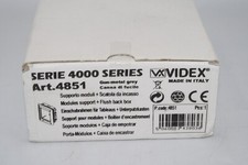 Videx-4851-1 Module 4000 Series Flush Mount Box  Grey-NEW-FREE UK MAINLAND POST