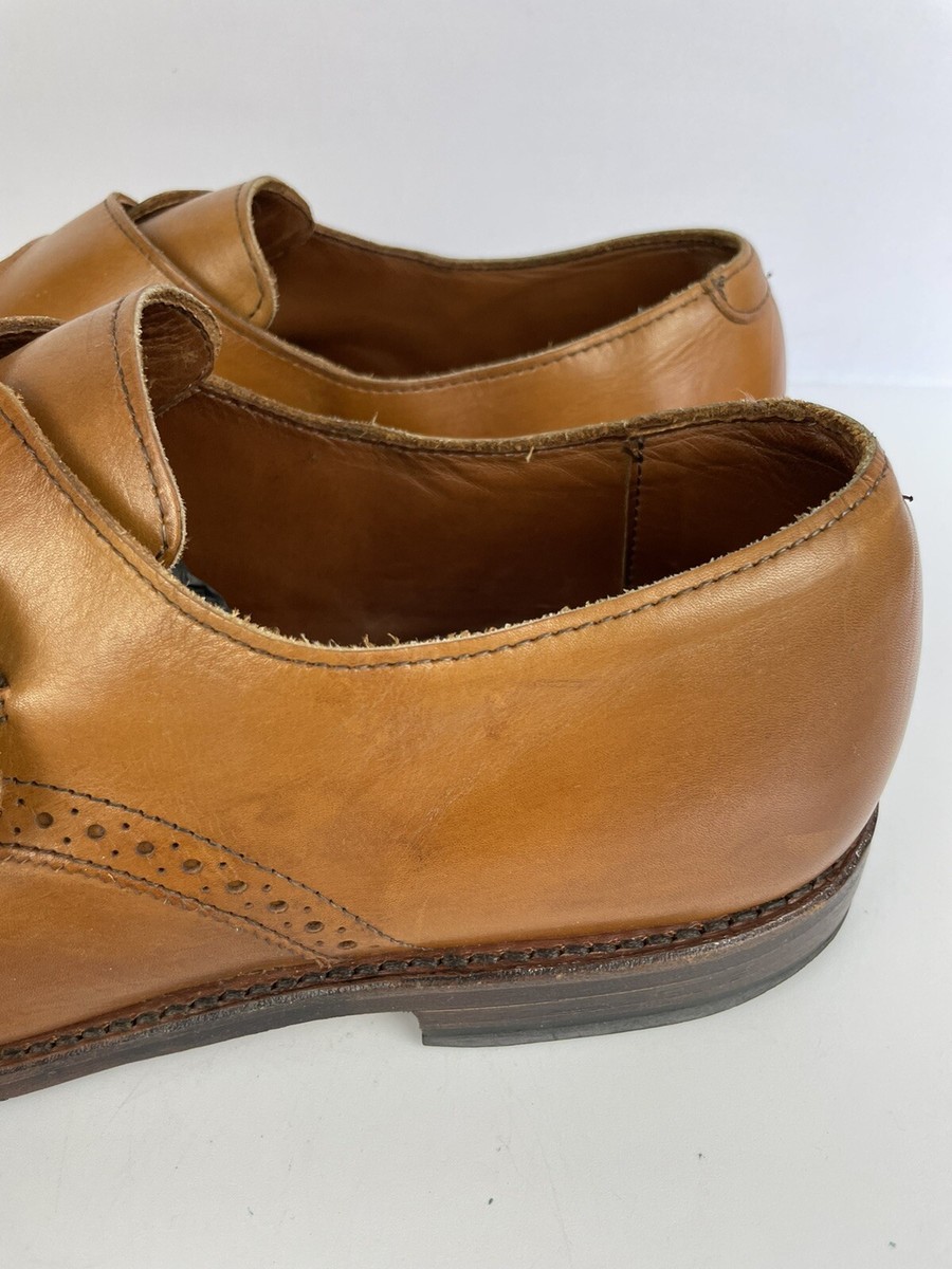 Allen Edmonds Franciscan Walnut Brown Monk Strap Dress Shoe  display picture 2