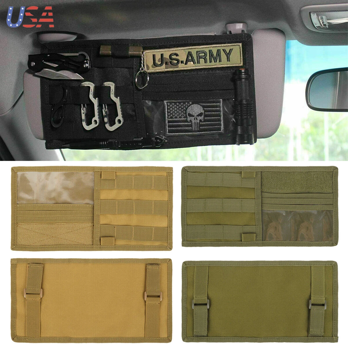 Molle on sale visor organizer