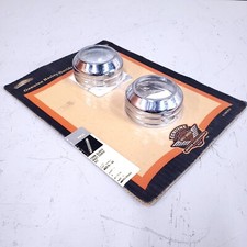 Harley-Davidson VROD Fork Slider Dust Covers Chrome 02-later 46319-04