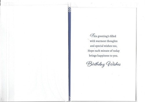 Open 50th birthday card with a Country Pub design choice of design - Picture 3 of 5