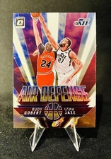2021-22 Panini Donruss Optic Air Defense #1 Rudy Gobert #Utah jazz