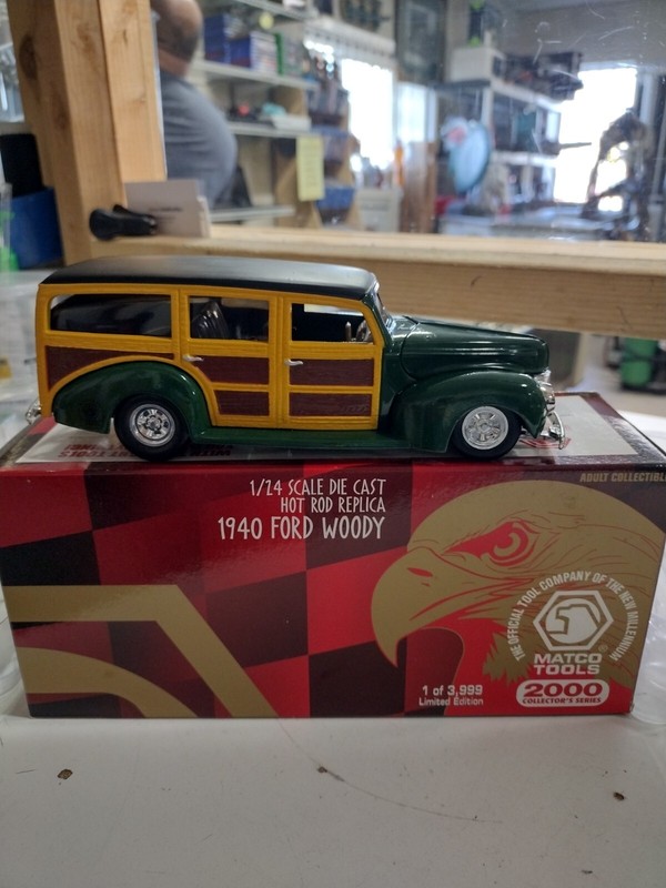 NEW Matco Tools 2000 Series Hot Rod Collector  1/24 1940 FORD WOODY 2683 / 3999