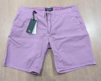 $100 Mens Rodd & Gunn ''The Peaks'' Regular Fit Shorts Lilac US 38