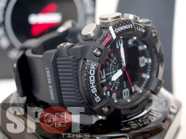 Casio G-Shock Mudmaster Carbon Core Bluetooth Men's Watch GG-B100